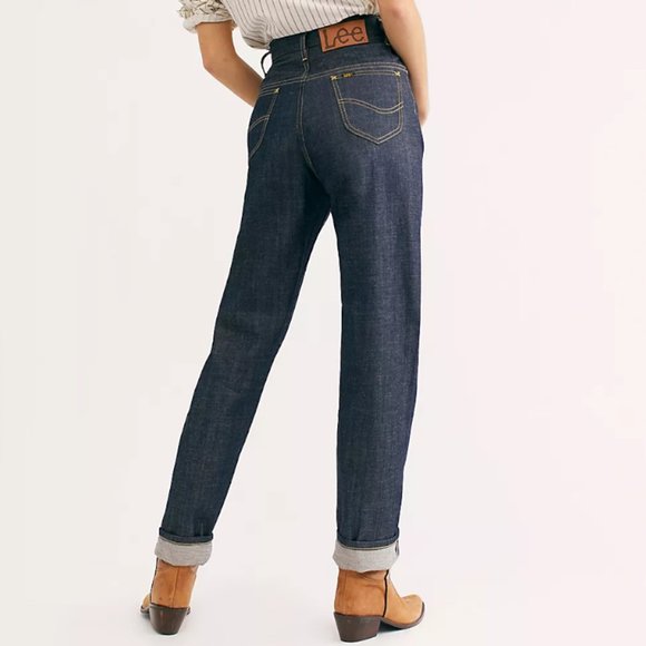 NWT Free People x Lee Lady Rider Jeans Plus Size 32 - Picture 3 of 15